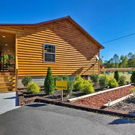 Bryson City Family Cabin - Mins To Smoky Mountains Exterior photo